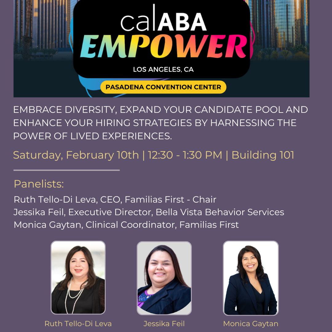 CalABA 2024 Panel Discussion Familias First